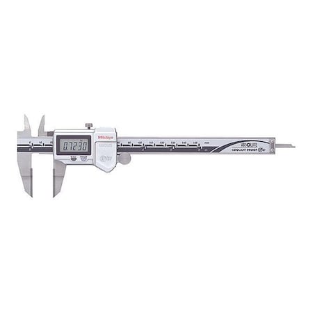 Mitutoyo Digital Caliper, 1-9/16" Jaw Depth, Steel 573-734-20