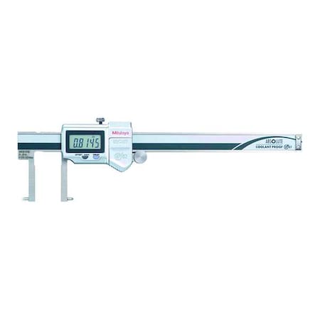 Mitutoyo Digital Caliper, 1-1/4" Jaw Depth, Steel 573-746-20