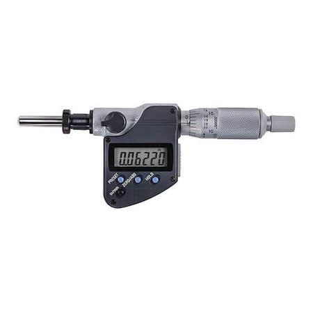 Mitutoyo Digital Micrometer Head, Steel, IP65 350-354-32