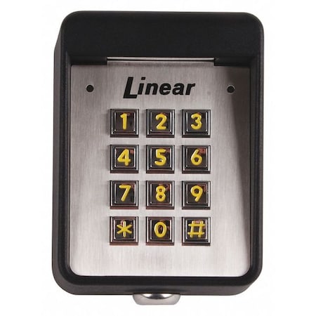 Linear Exterior Digital Keypad, 5-1/2" H AK-11