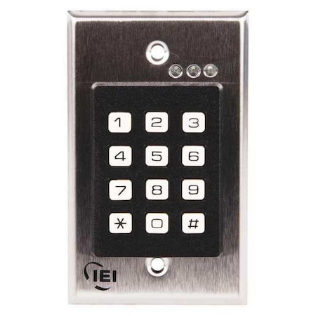 Linear Indoor Keypad, 4-1/2" H 232I US32D