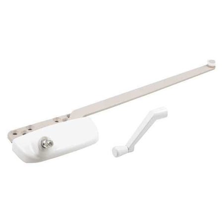 True Hardware Casement Operator, 13-1/2 in., Diecast, White, Right Hand, Ellipse (Single Pack) TH 24199