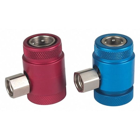 Robinair R1234yf A/C High/Low Couplers, Steel 18124