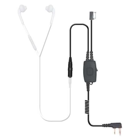 Earphone Connection Tie Clip Microphone, Black EP601