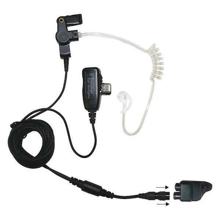 Earphone Connection Surveillance Kit, Black EP4028QR