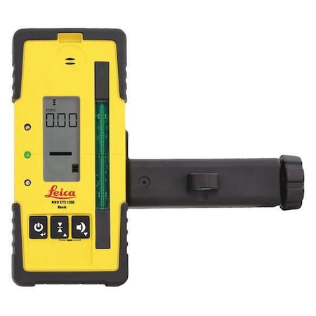 Leica Laser Receiver, 1/4-20 Thread Sz, Plastic Rod Eye-120G