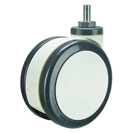 Zoro Select Stem Caster, Light-Duty, Swivel P18S-N100K-ST10-001