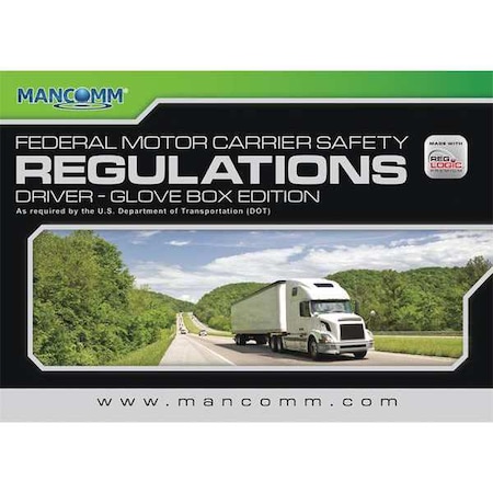 Mancomm Other Code Book, FMCSR+ Safety Regulations, English, Paperback, Publisher: MANCOMM 47B-002-40