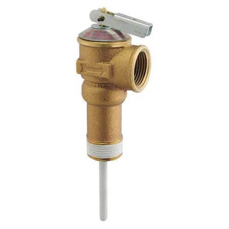 Rheem Temperature and Pressure Valve, 6-1/4" L AP14835G