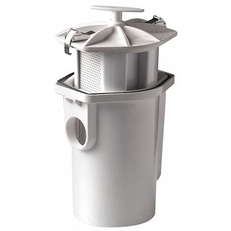 JAY R. SMITH MFG. CO Solids Interceptor,0.75 gal.,2