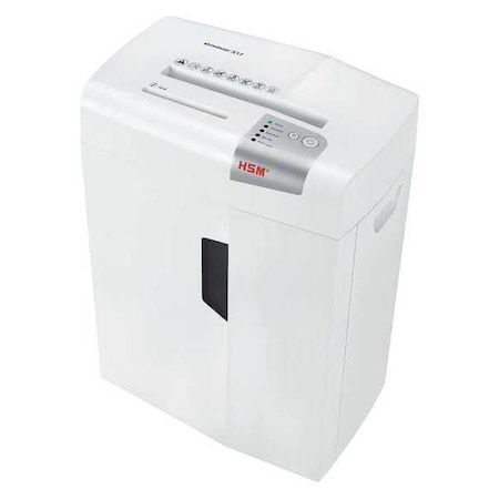 Hsm Paper Shredder, Cross-Cut Style shredstar X17