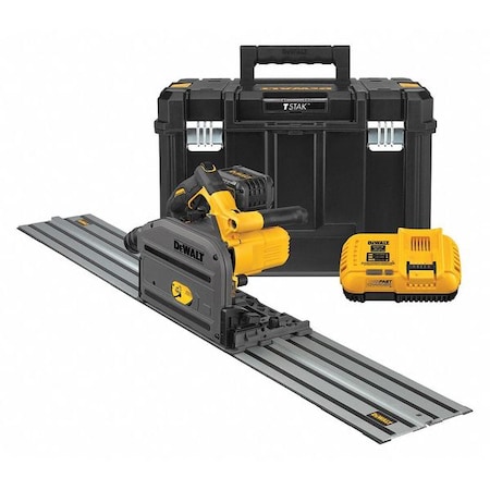 Dewalt FLEXVOLT Track Saw 60V MAX, Cordless, 59 in. Track DCS520ST1
