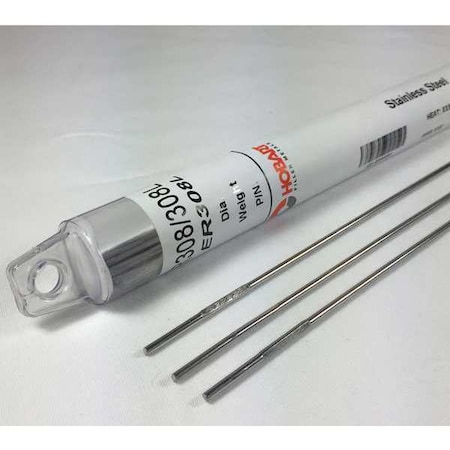 Hobart Welding Products TIG Welding Rod, 1/16" dia., 36'' L, 1 lb. 54JK93