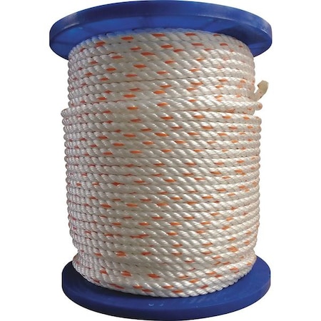 ORION ROPEWORKS Rope, 3/8" dia., 600 ft. L, All Purpose 570120-W1O-00600-05462