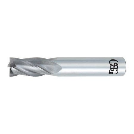Osg Square End Mill, 1.500" L, 0.125" dia. 404-093911