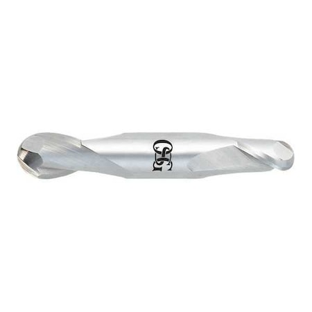 Osg Ball End Mill, 1-1/2" L, 1/8" Shank dia. 422-0469-BN11