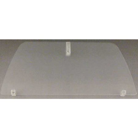 Exo Frosted Comfort Shield, 4-1/2" L x 10" W ASSY-LENS w/GSKT