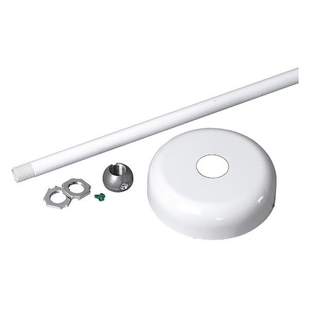 Columbia Lighting Stem and Canopy, For Striplights, 18" L S18