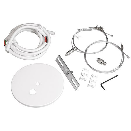 Columbia Lighting Cable Mounting Kit, For RLA LED, 48" L CM48Y2SC3F-KIT