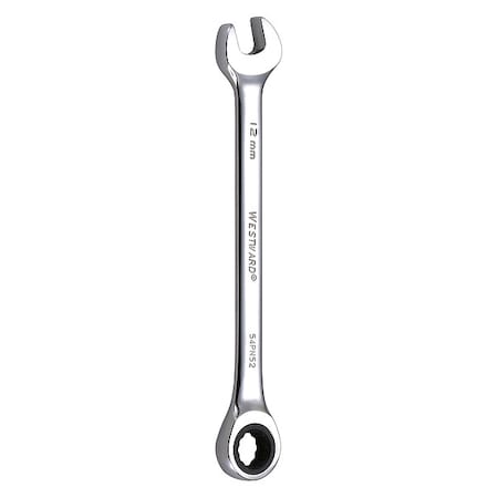 Westward Wrench, Combination, Metric, 6-3/4" L. 54PN52