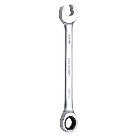 Westward Wrench, Combination, Metric, 9-3/4" L. 54PN59