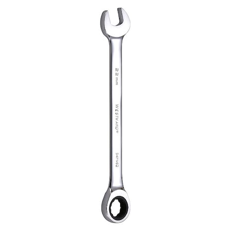 Westward Wrench, Combination, Metric, 11-7/16" L. 54PN62