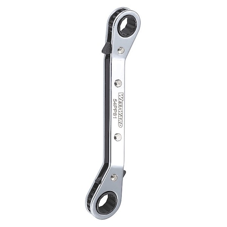 Westward Ratcheting Box End Wrench, 6-1/2" L 54PP81