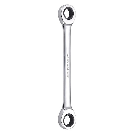 Westward Ratcheting Box End Wrench, 7-1/2" L 54PP70