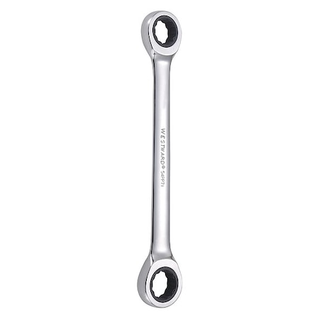 Westward Ratcheting Box End Wrench, 8-1/4" L 54PP71