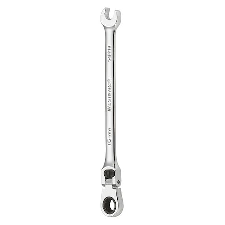 Westward Wrench, Comb./Flexible Head, Metric, 16mm 54PP10