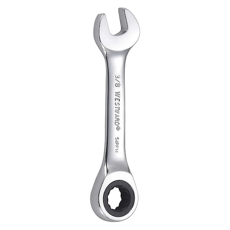 Westward Wrench, Combination/Stubby, SAE, 3/8" 54PP14