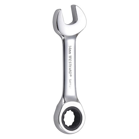 Westward Wrench, Combination/Stubby, Metric, 14mm 54PP27