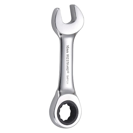 Westward Wrench, Combination/Stubby, Metric, 16mm 54PP29