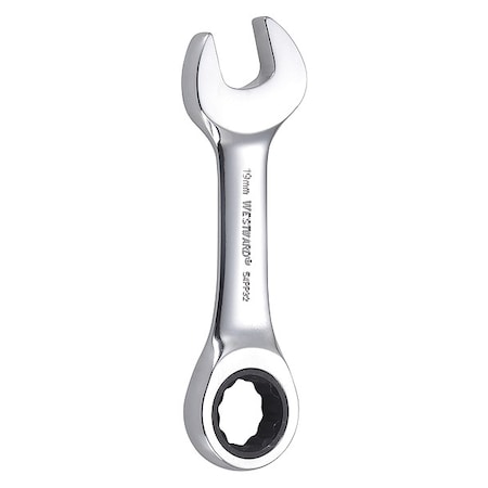 Westward Wrench, Combination/Stubby, Metric, 19mm 54PP32