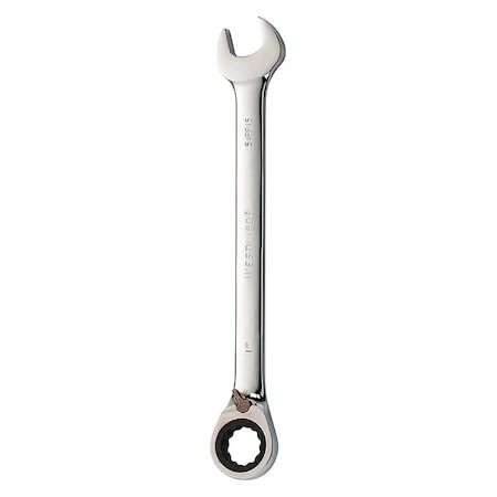 Westward Ratcheting Wrench, Combination, SAE, 1" 54PP45