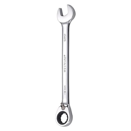 WESTWARD Wrench, Combination, Metric, 19mm 54PP57