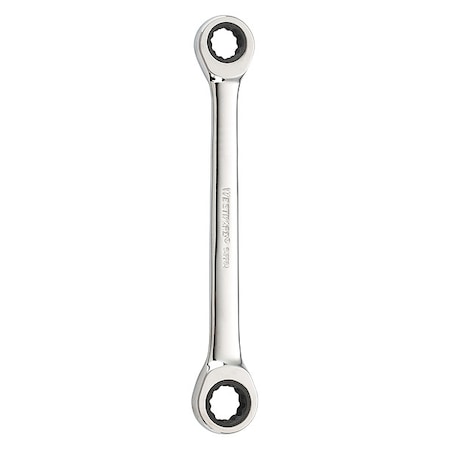 Westward Ratcheting Box End Wrench, 6-1/4" L 54PP64