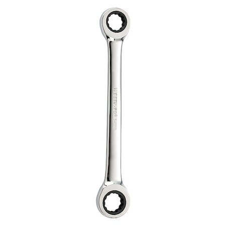 Westward Ratcheting Box End Wrench, 7-1/2" L 54PP65