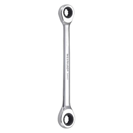 Westward Ratcheting Box End Wrench, 5" L 54PP67