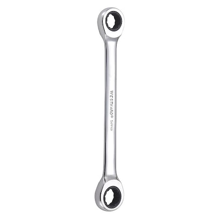 Westward Ratcheting Box End Wrench, 6-11/16" L 54PP69