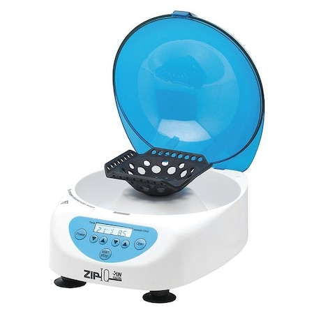 Lw Scientific Centrifuge, White, Benchtop, 56 Microtubes ZIC-24AD-02T3