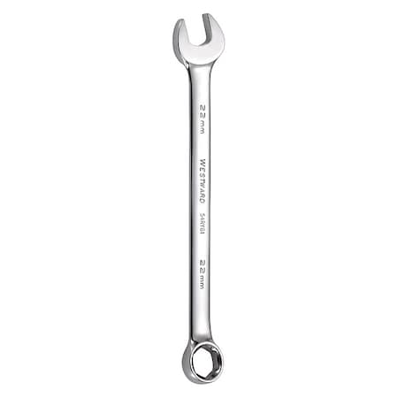 Westward Combination Wrench, 22mm, Metric, 6 pt. 54RY81