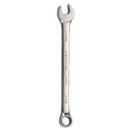 Westward Combination Wrench, 11/32", SAE, 12 pt. 54RY85