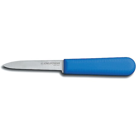 Dexter Russell Paring Knife, 3-1/4" L, SS Blade, Blue 15303C