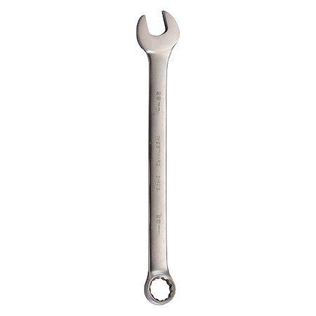 Westward Combination Wrench, 28mm, Metric, Satin 54RZ18