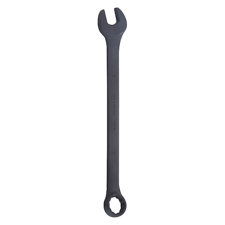 Westward Combination Wrench, 2", SAE, Black Oxide 54RZ45