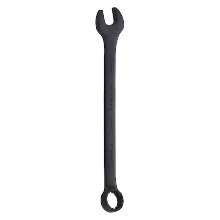 Westward Combination Wrench, 21mm, Metric, 12 pt. 54RZ47
