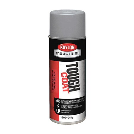 Krylon Industrial Rust Preventative Spray Paint, Silver, Gloss, 12 oz. A01760007