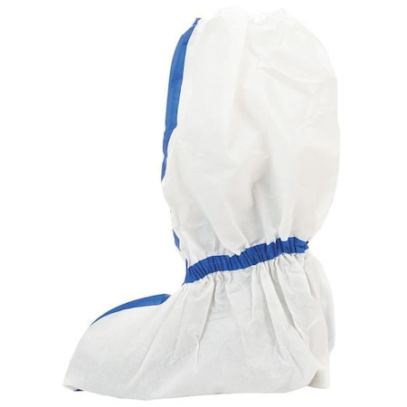 International Enviroguard Disposable Boot Covers, Non-Woven Laminate, White, Slip Resistant Sole: Yes , XL W2506-XL