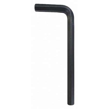 Westward Metric Plain Hex Key Hex Key, 7 mm Tip Size, 3 5/64 in Long, 7 mm Short 54TU81